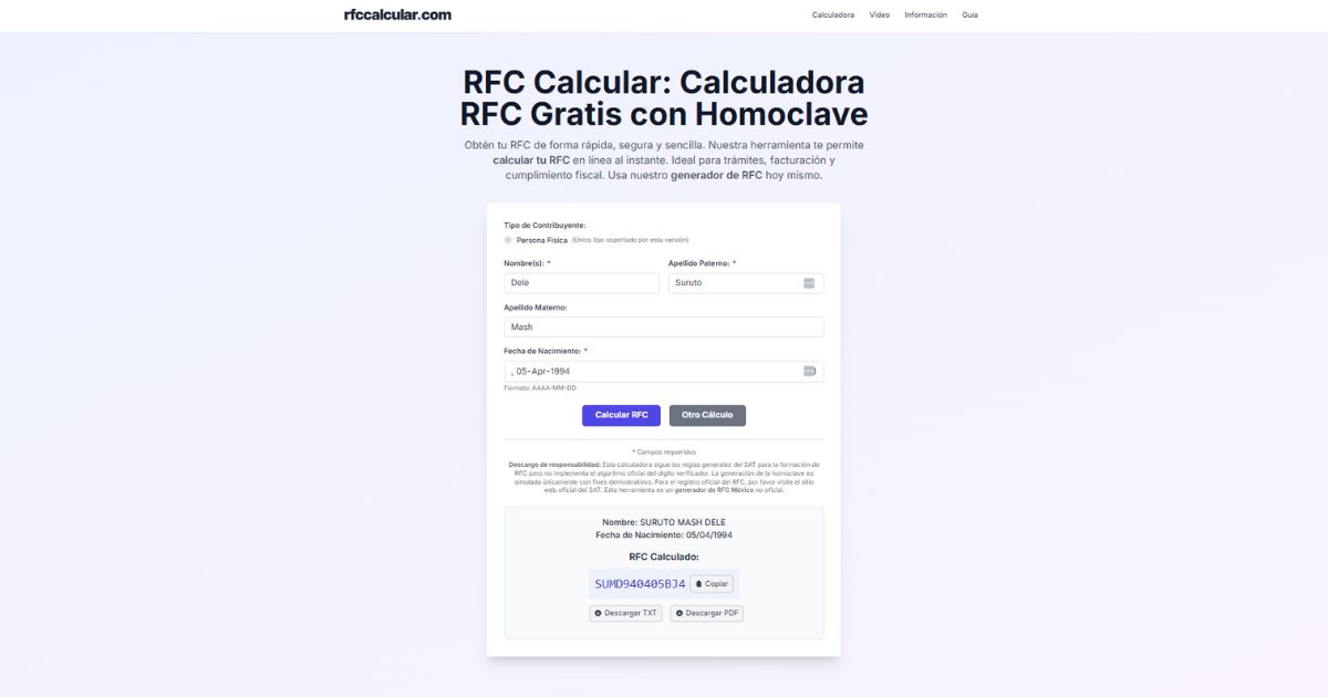 Cómo es un RFC: Todo lo que necesitas saber