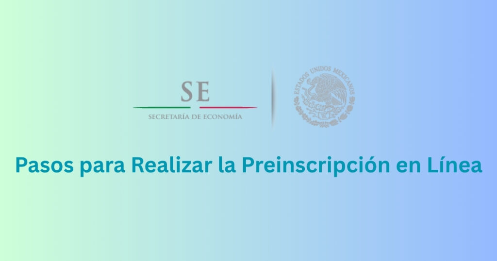 Pasos para Realizar la Preinscripción en Línea