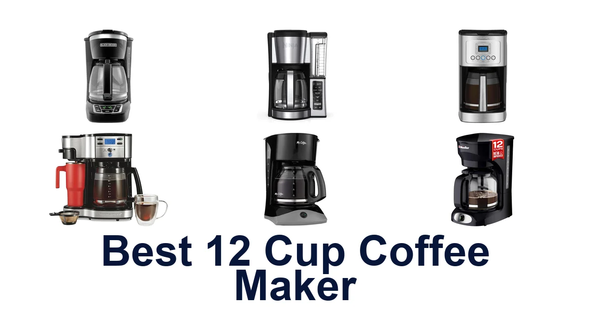 best 12 cup coffee maker