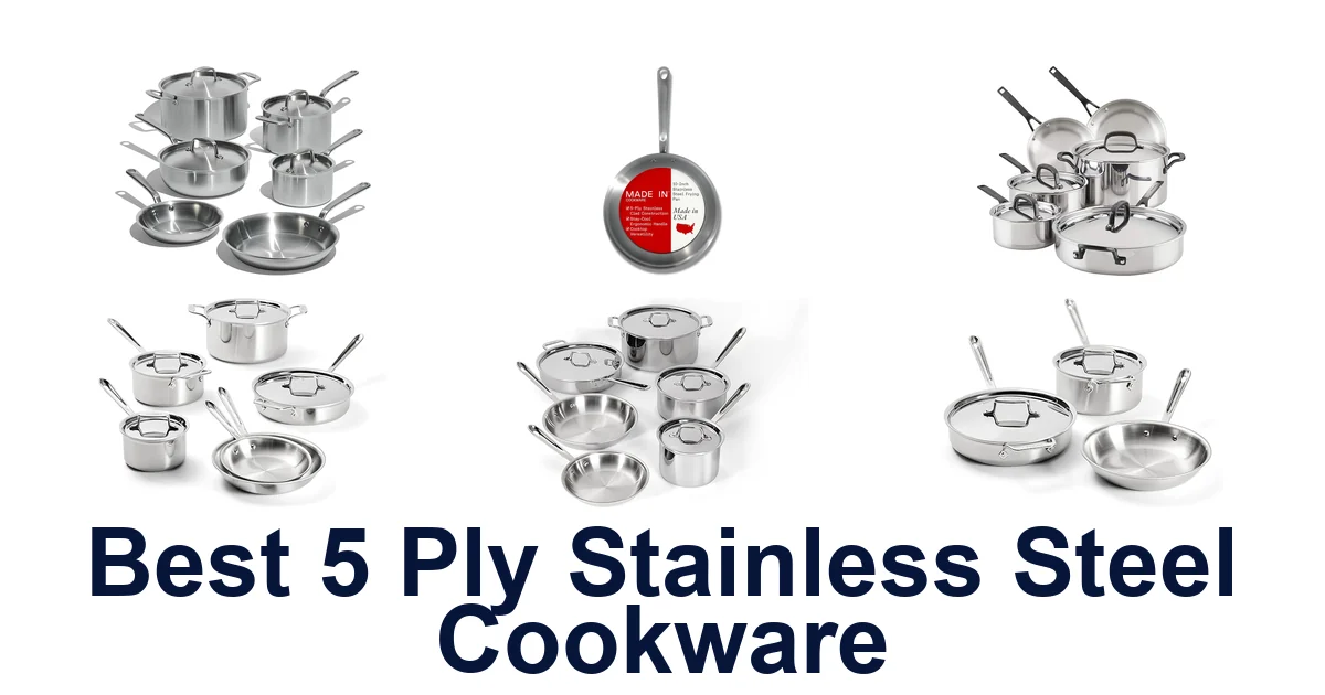 best 5 ply stainless steel cookware