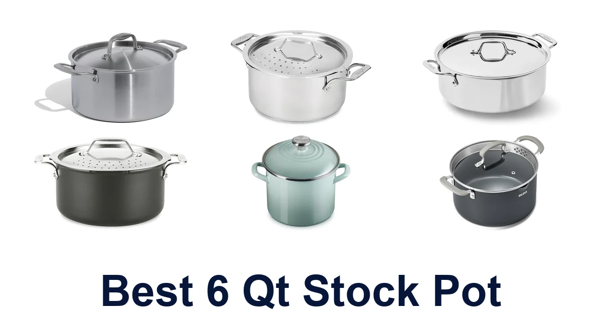 10 Best 6 Qt Stock Pots for Every Kitchen