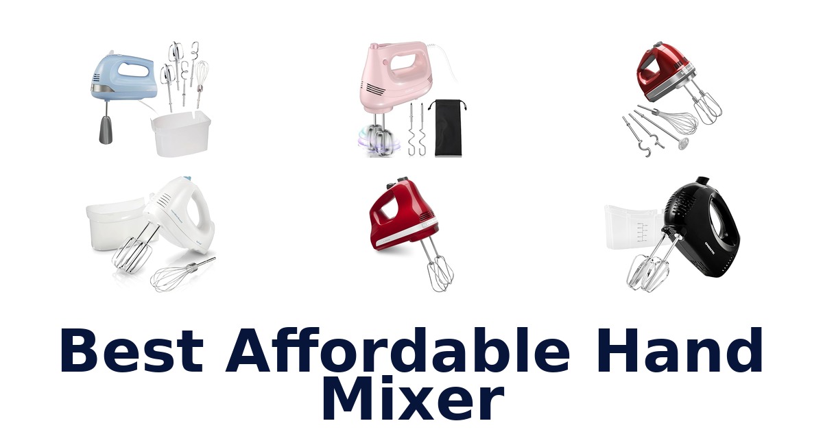 best affordable hand mixer