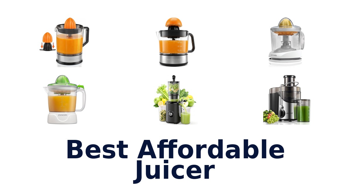 best affordable juicer
