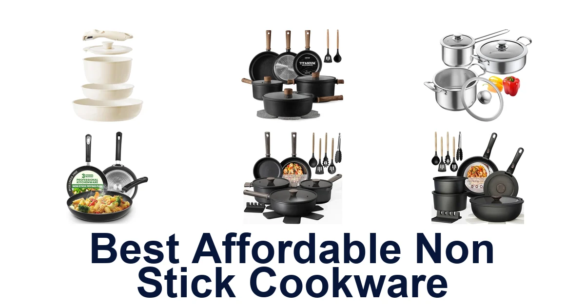 best affordable non stick cookware