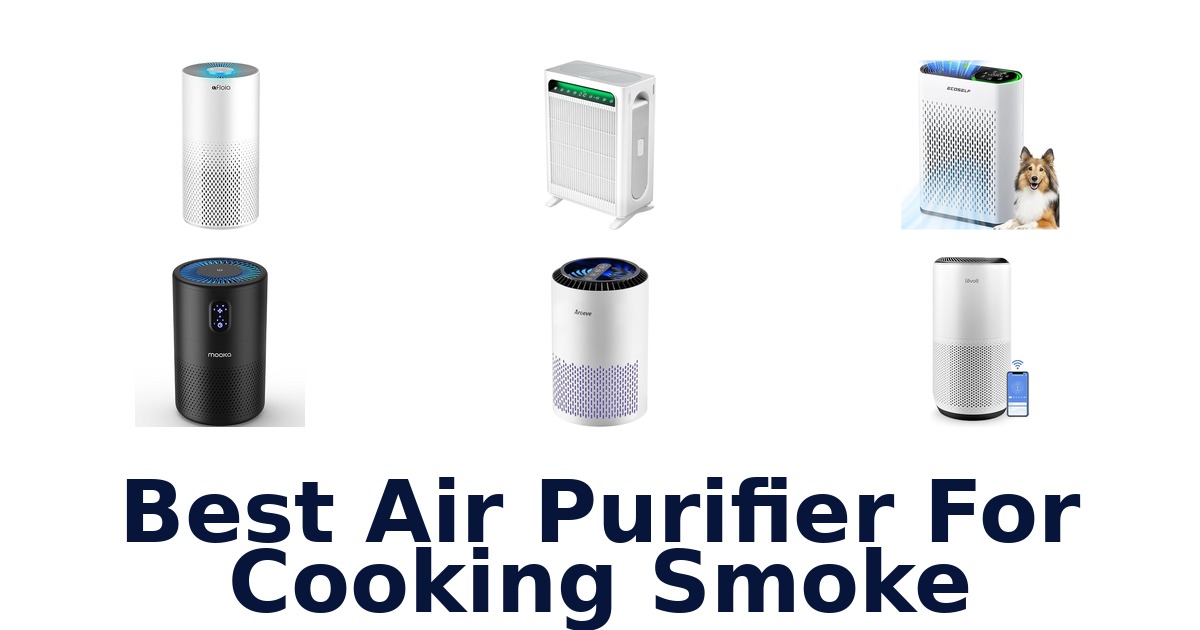 best air purifier for cooking smoke