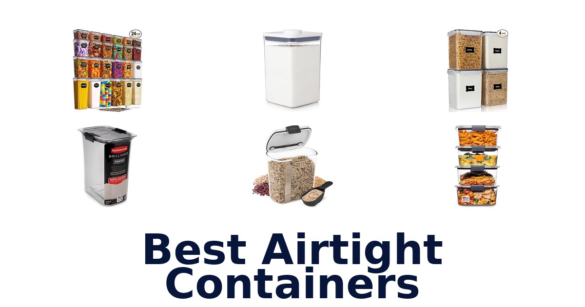 best airtight containers