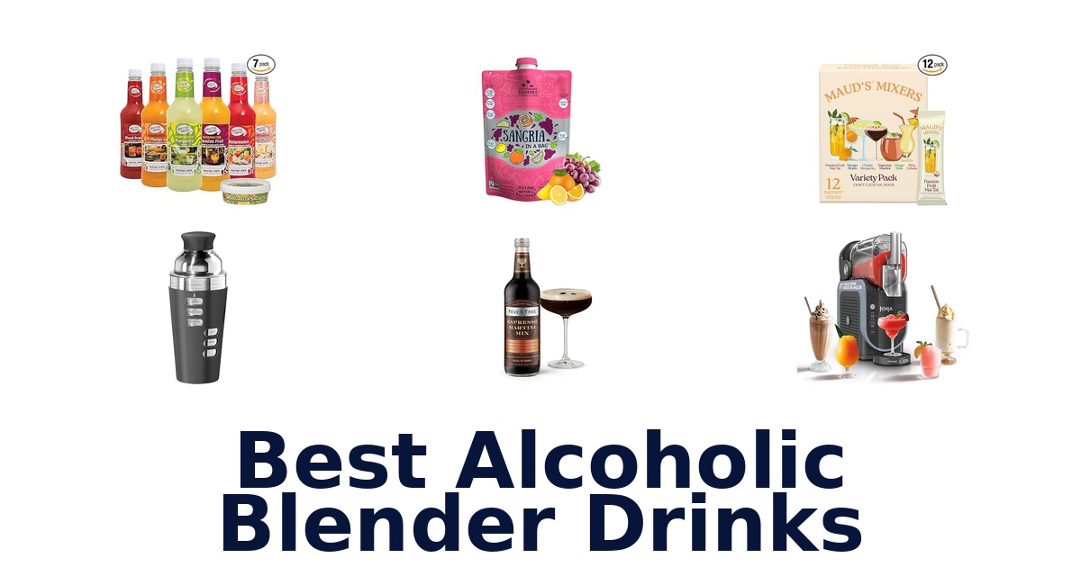 best alcoholic blender drinks
