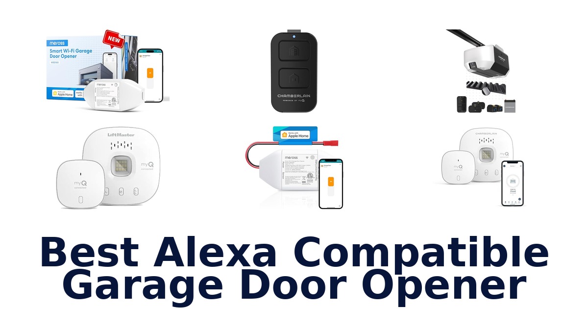 best alexa compatible garage door opener