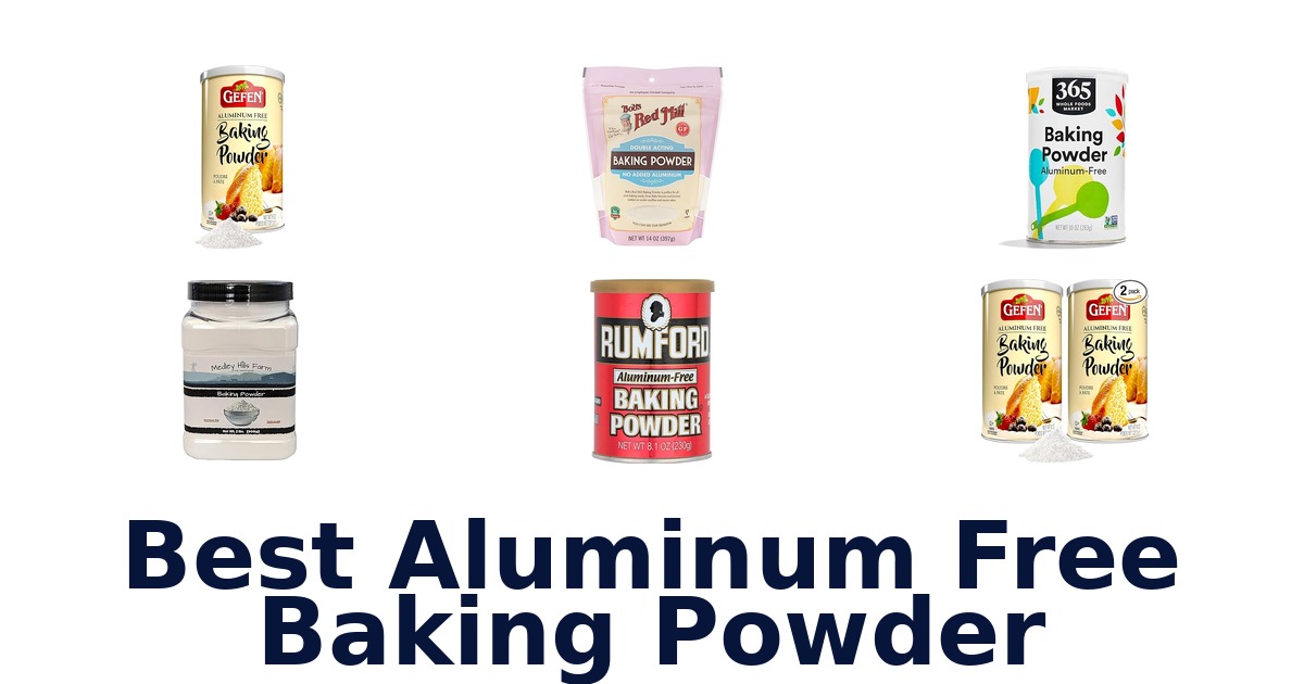 best aluminum free baking powder