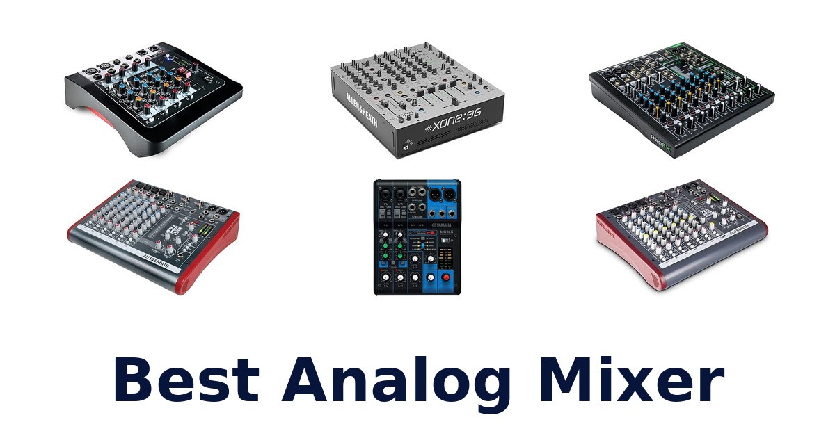 best analog mixer