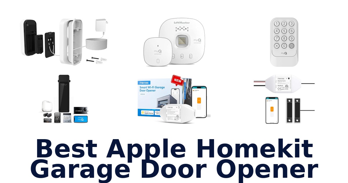 best apple homekit garage door opener