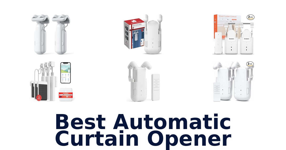 best automatic curtain opener