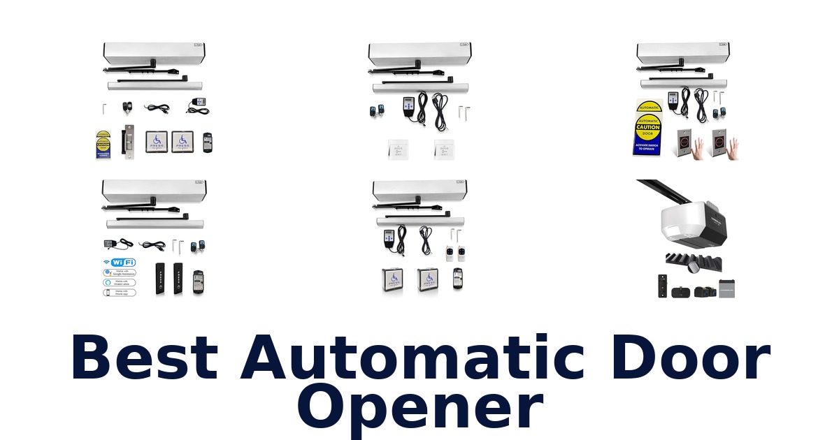 best automatic door opener