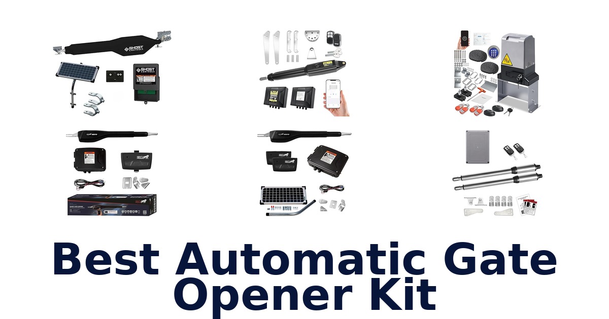 best automatic gate opener kit
