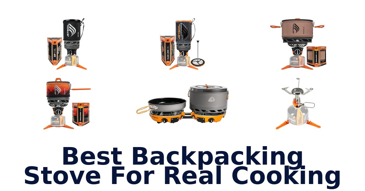 best backpacking stove for real cooking