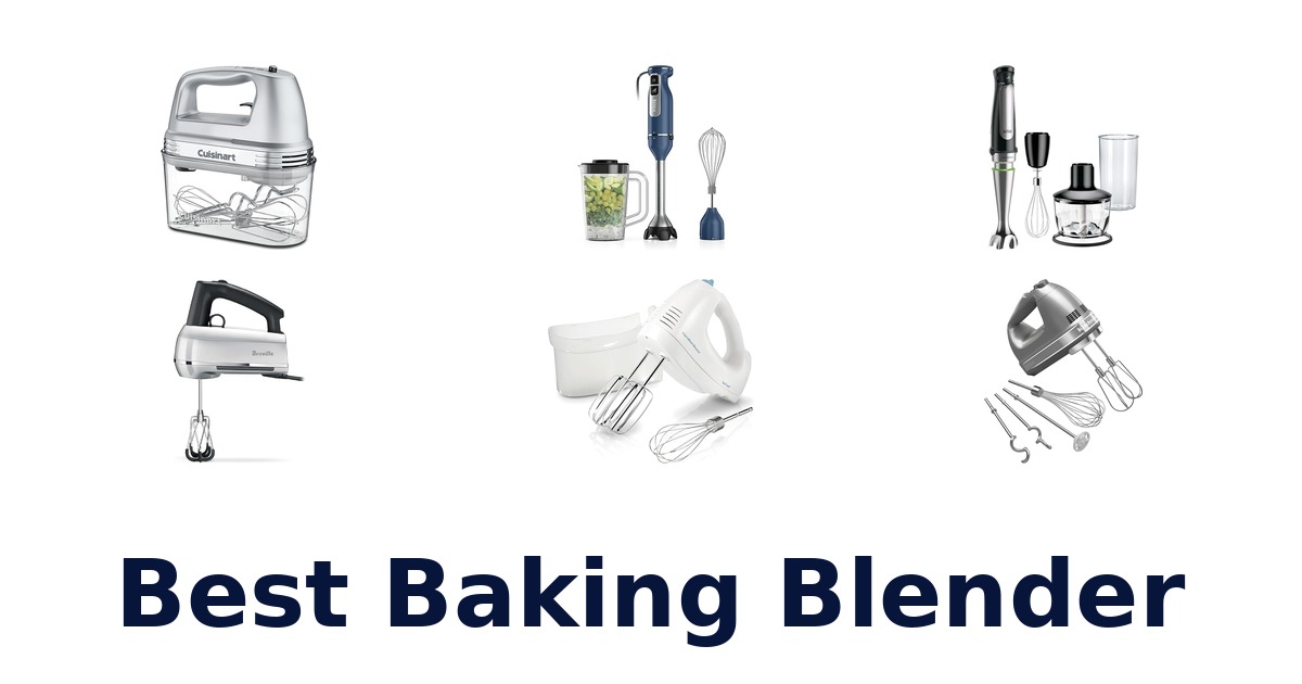 best baking blender