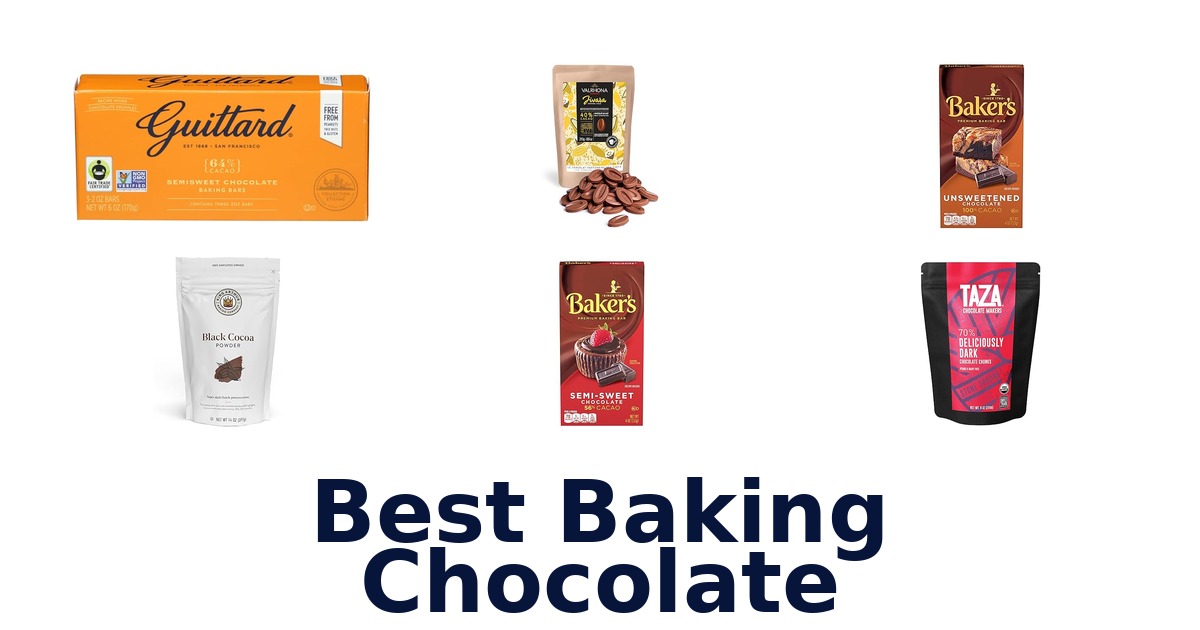best baking chocolate