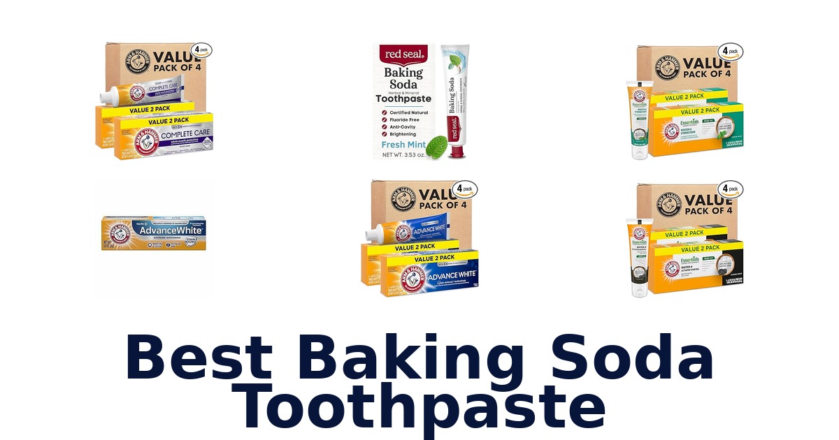 best baking soda toothpaste