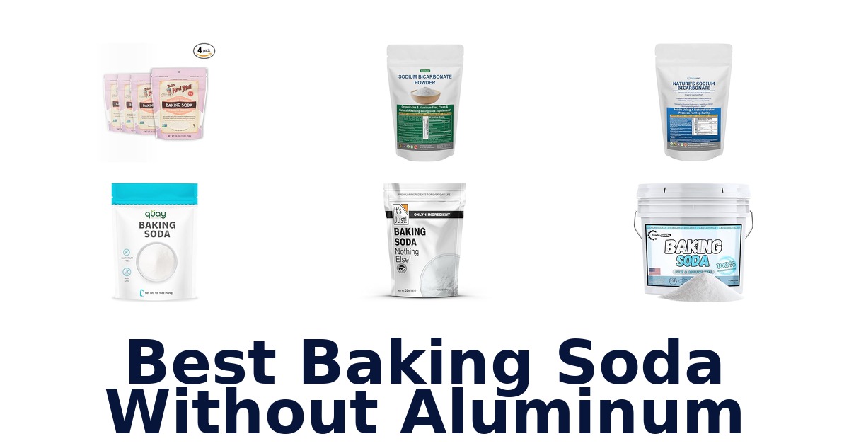best baking soda without aluminum