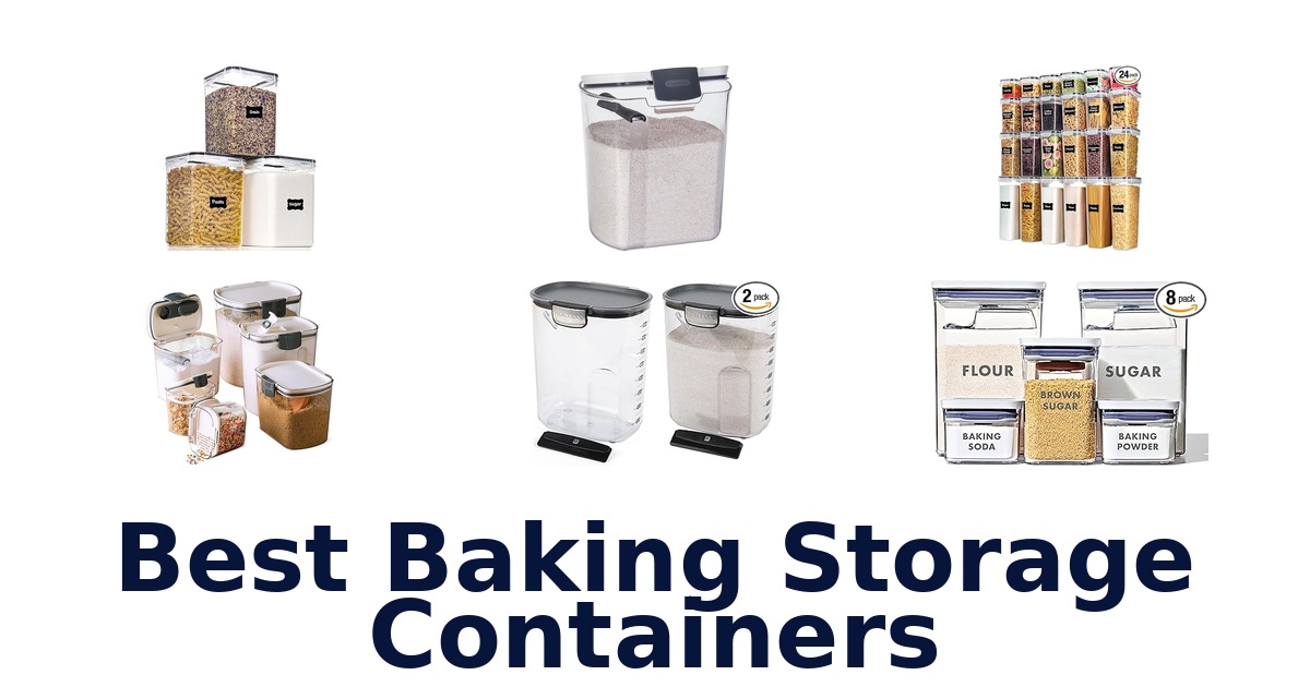 best baking storage containers
