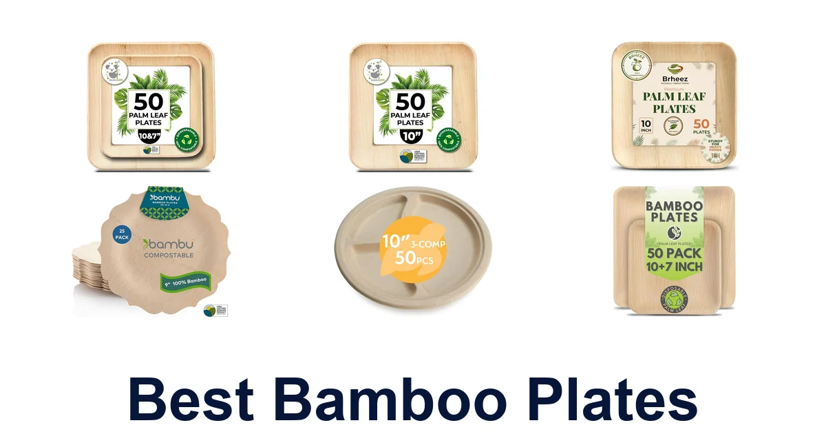 Best Bamboo Plates: Top 10 Eco-Friendly Picks