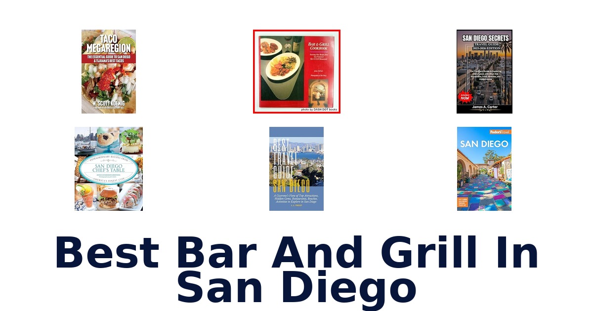 best bar and grill in san diego