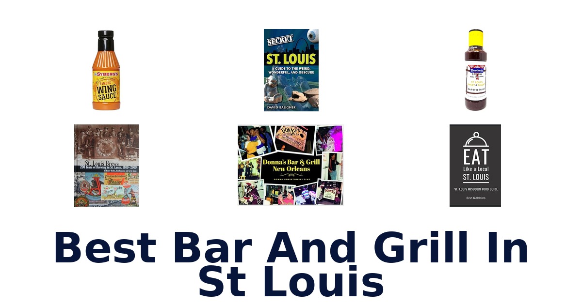 best bar and grill in st louis