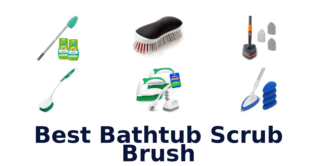best bathtub scrub brush