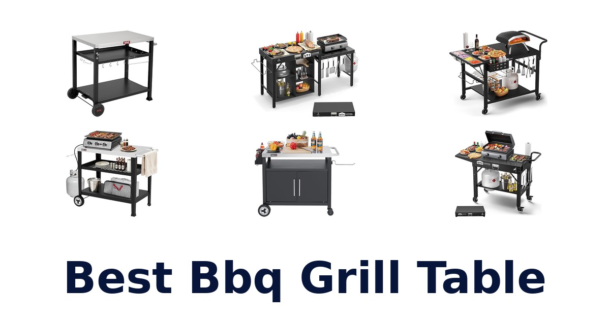 best bbq grill table