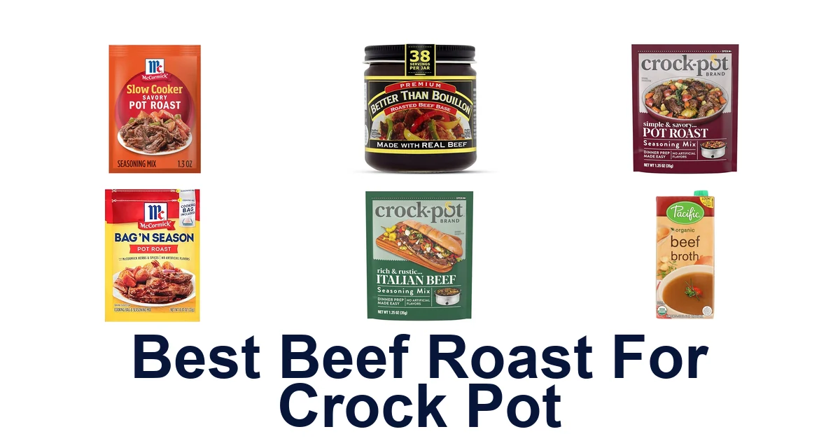 BEST Beef Roasts for Crock Pot: Top 10 Picks