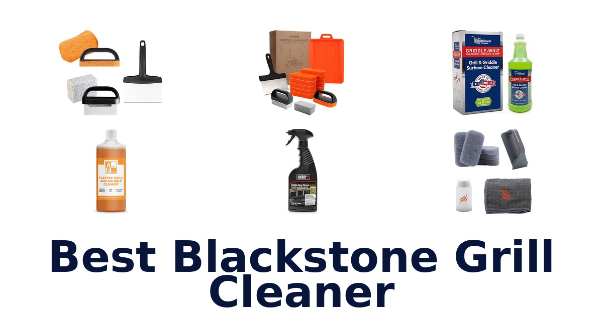 best blackstone grill cleaner