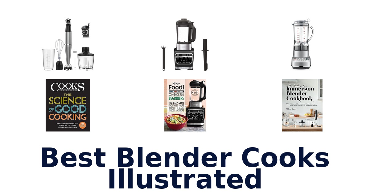 best blender cooks illustrated
