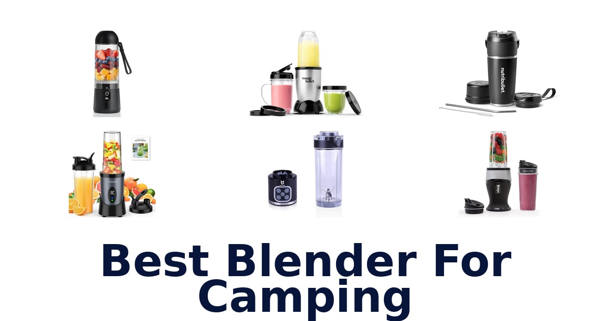 best blender for camping