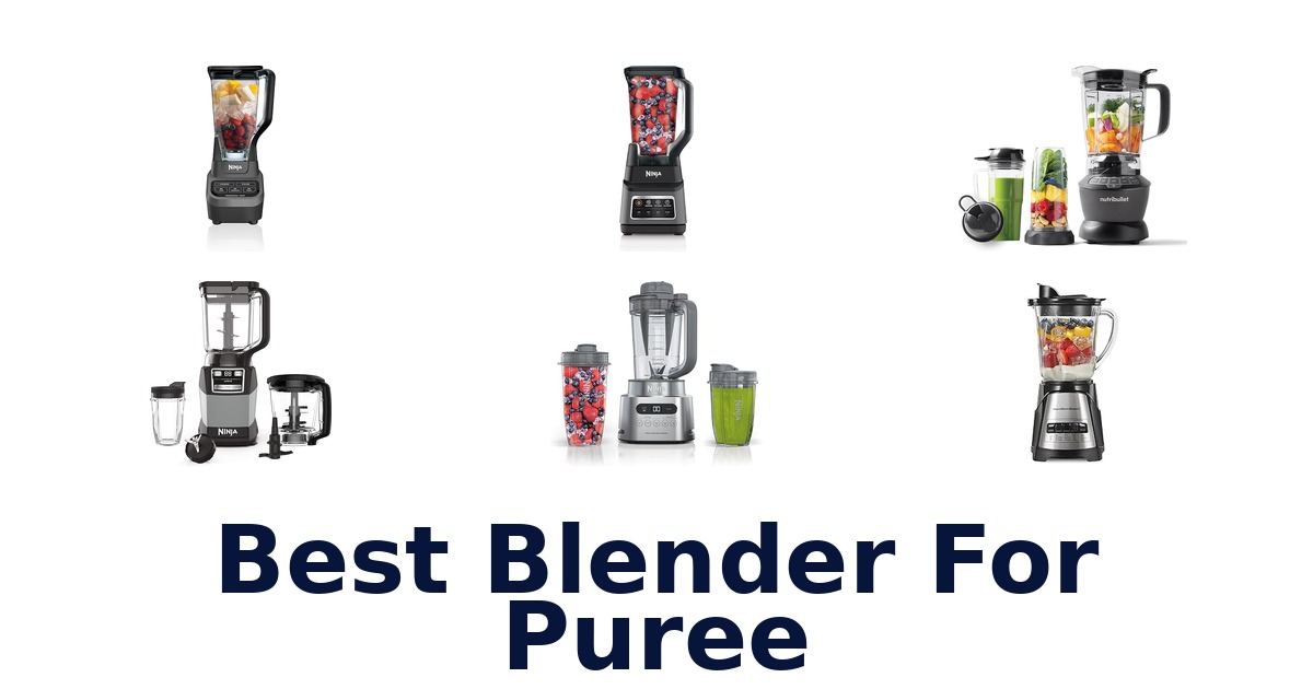 best blender for puree
