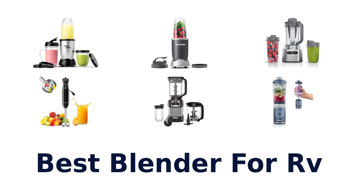 best blender for rv