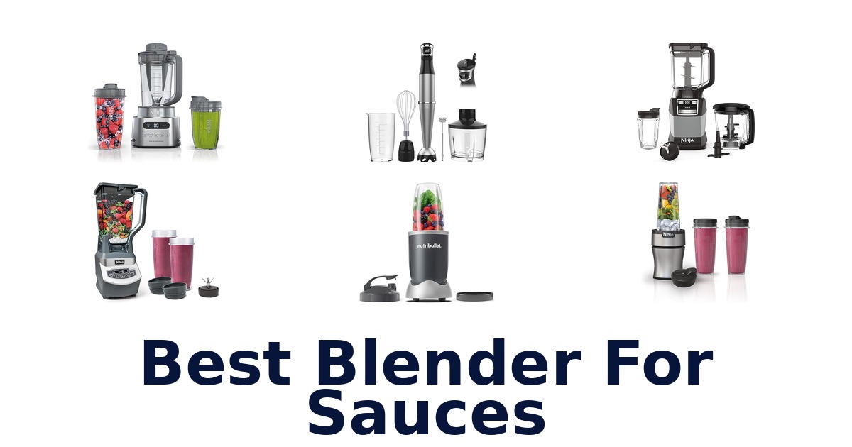 best blender for sauces