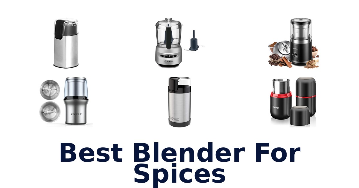 best blender for spices