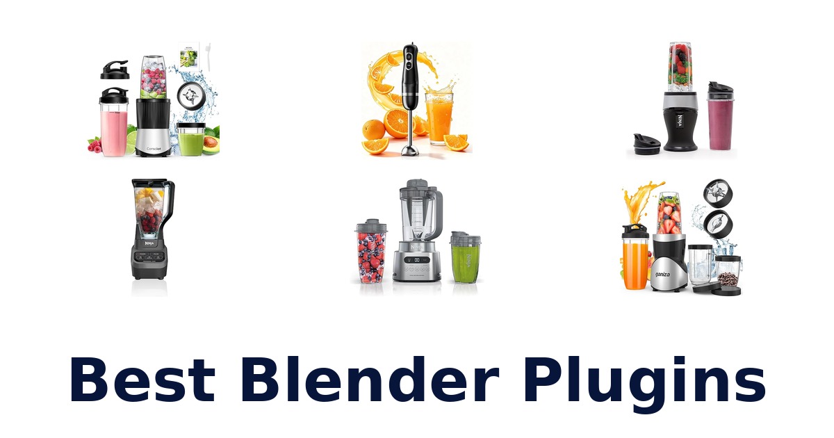 best blender plugins