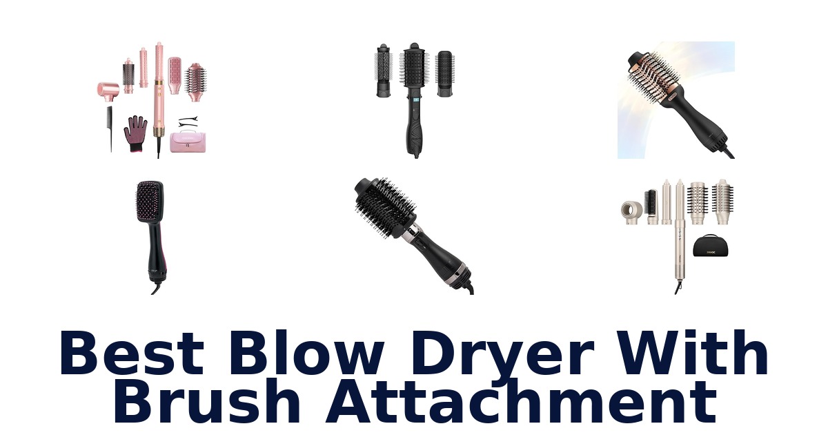 best blow dryer with brush attachment