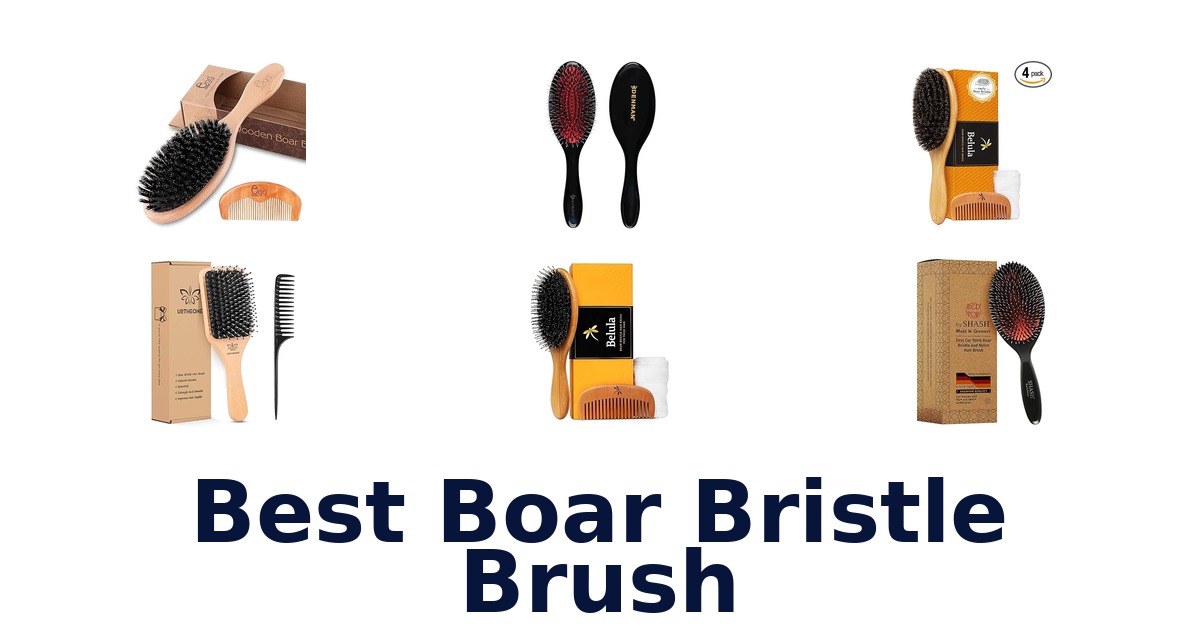 best boar bristle brush