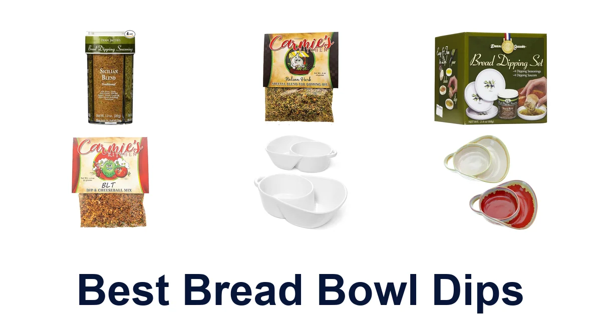 best bread bowl dips