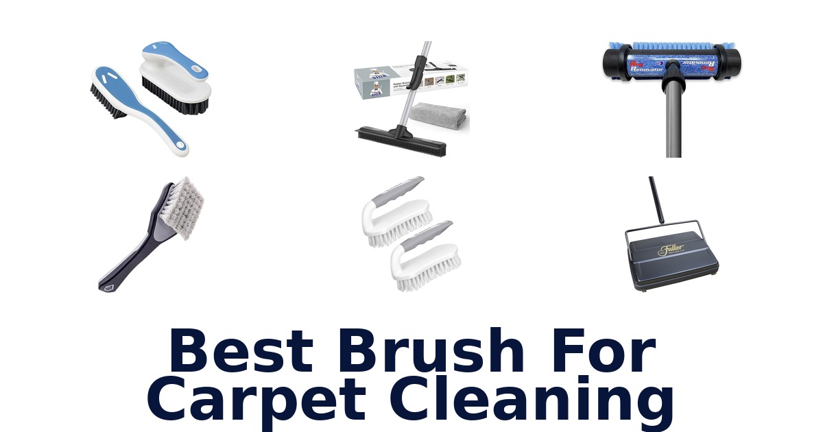 best brush for carpet cleaning