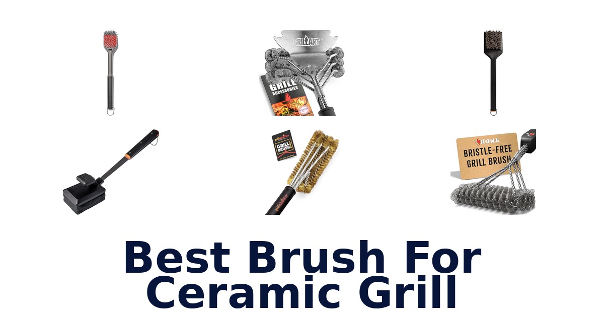 best brush for ceramic grill