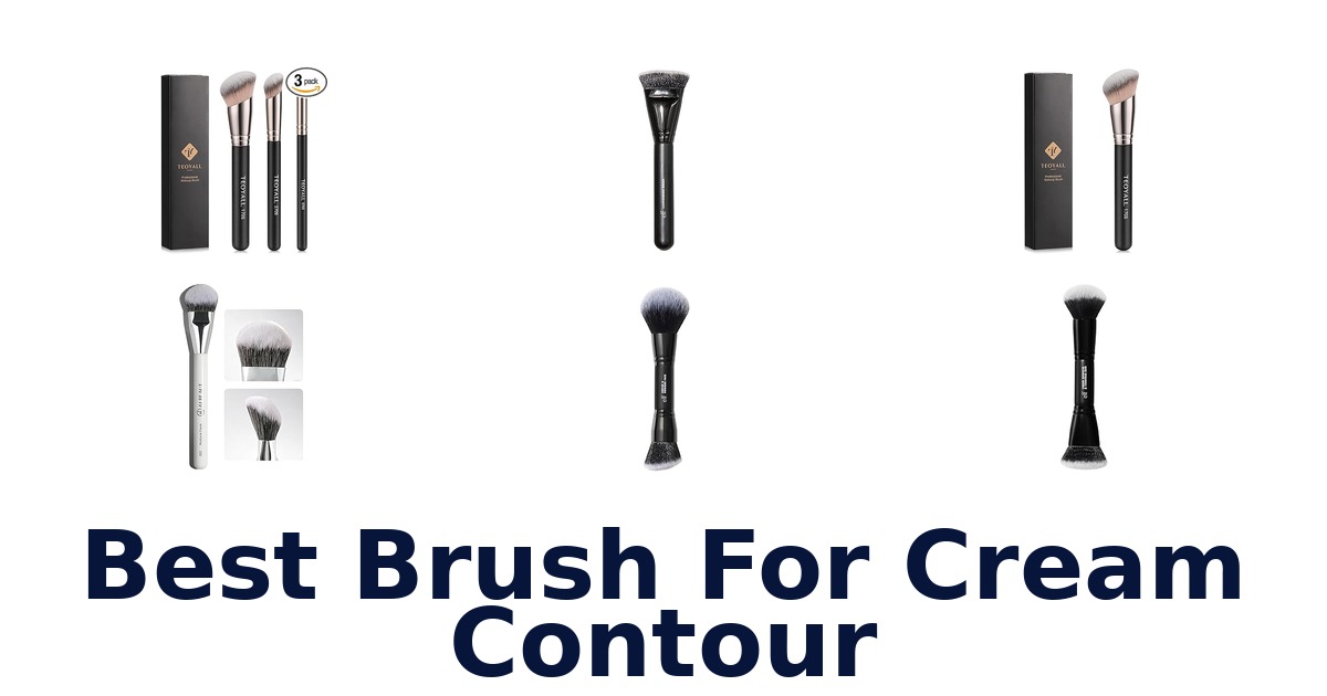 best brush for cream contour