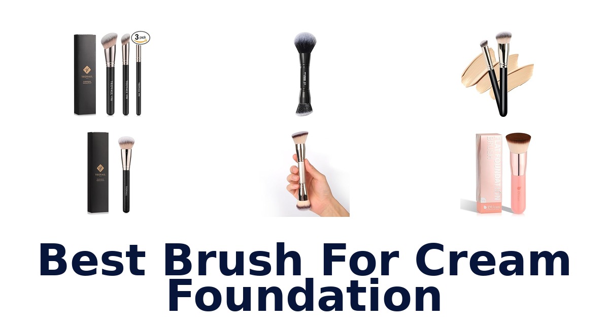 best brush for cream foundation