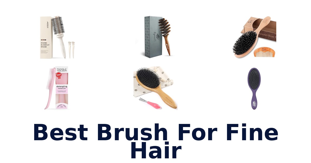 best brush for fine hair