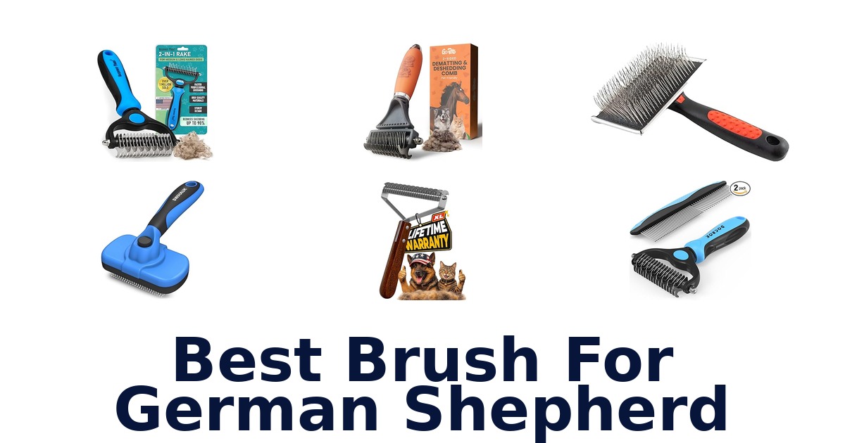 best brush for german shepherd