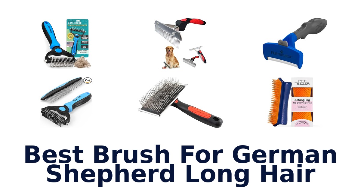 best brush for german shepherd long hair