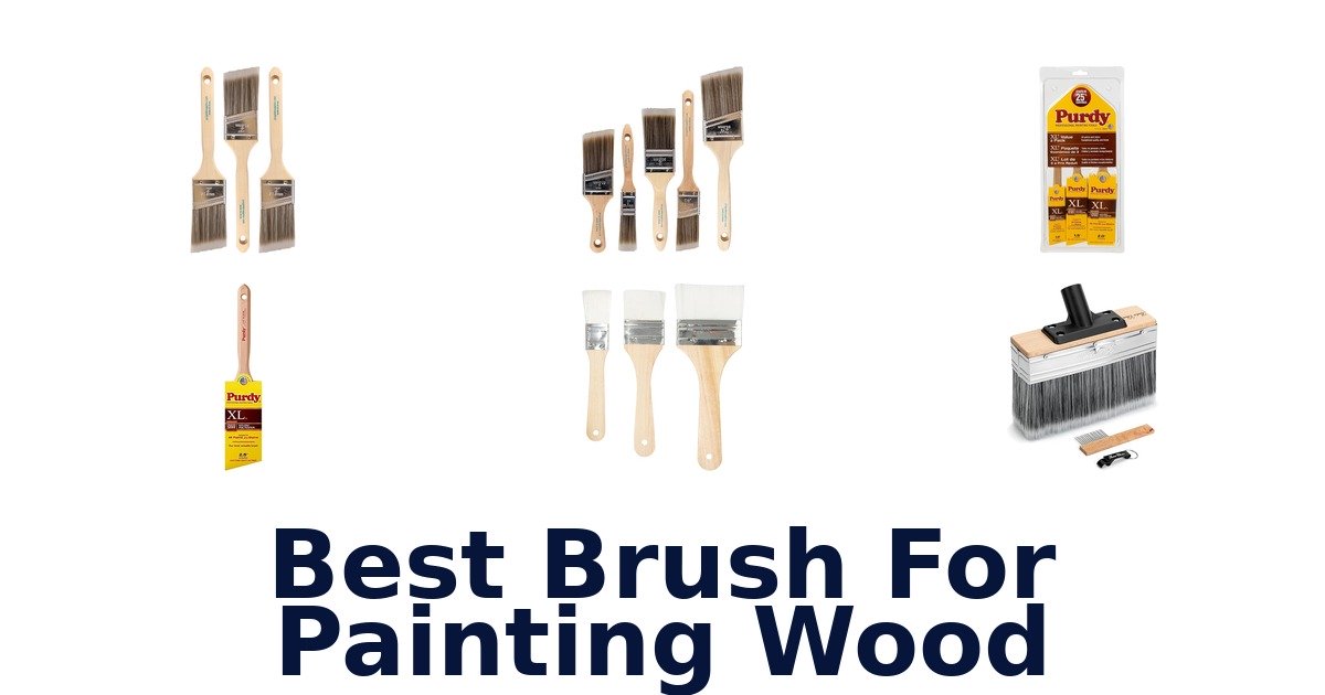 best brush for painting wood