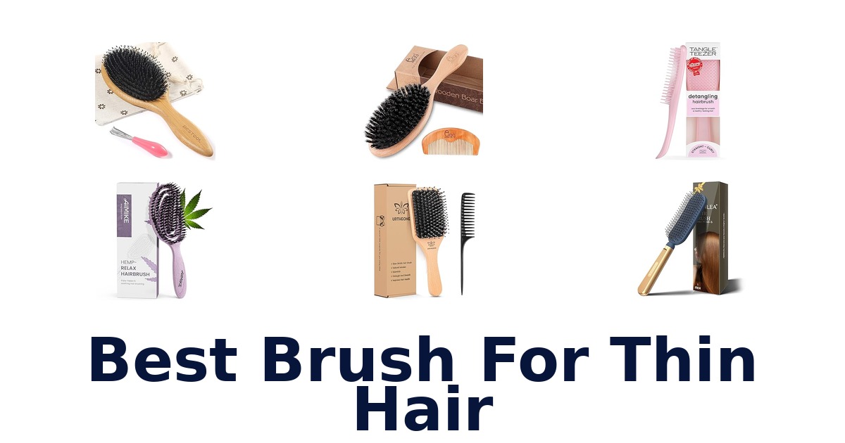 best brush for thin hair